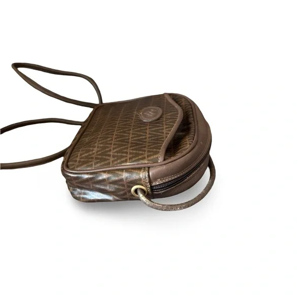 Mario Valentino Shoulder Bag in PVC & Leather Crossbody Mini Bag - Picture 5 of 9